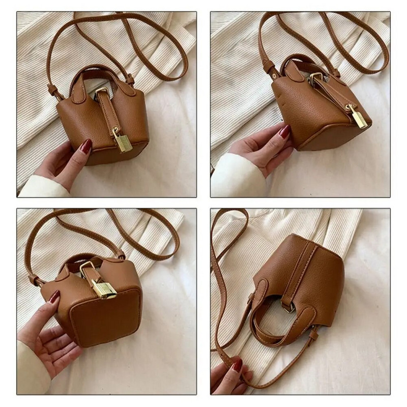 Γυναικεία τσάντα χιαστί Μίνι Τσάντα γονέα-παιδί Πορτοφόλι νομισμάτων Γυναικεία τσάντα PU Δερμάτινη τσάντα Παιδική τσάντα Μικρό καλάθι Τσάντα