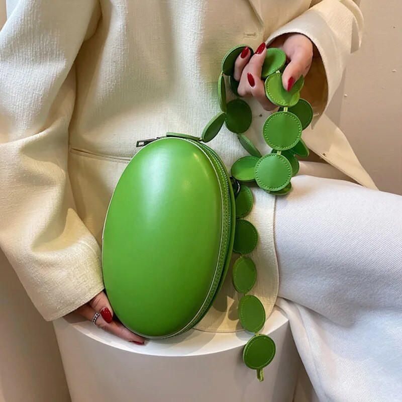 Madingas ovalaus dizaino Crossbody krepšys moterims Mini rankinė ant pečių ir piniginės Kokybiška odinė žinutė krūtinės krepšys moteriška prabangi rankinė