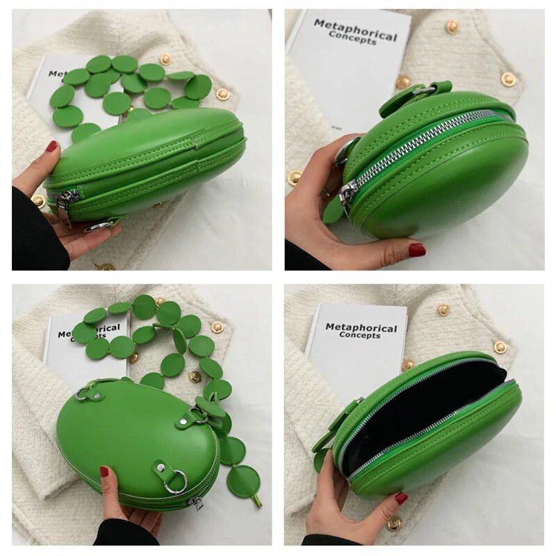 Madingas ovalaus dizaino Crossbody krepšys moterims Mini rankinė ant pečių ir piniginės Kokybiška odinė žinutė krūtinės krepšys moteriška prabangi rankinė