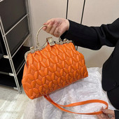 Luksuslik naiste top käekott Trend Shell disainiga õlakott rahakott Summer Candy värvi nahast crossbody kott Lady õhtukoti kott