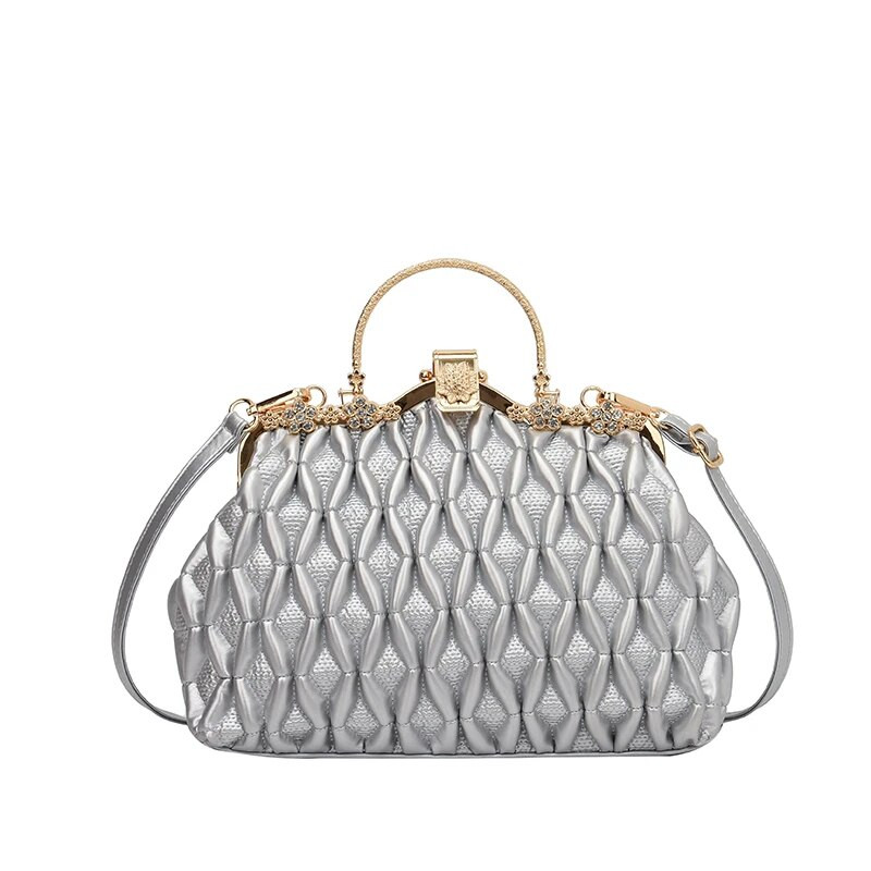 Prabangi moteriška rankinė Trend Shell Design Pečių krepšys Piniginė Summer Candy Spalva Odinis Crossbody Bag Lady Vakarinis krepšys Satchel