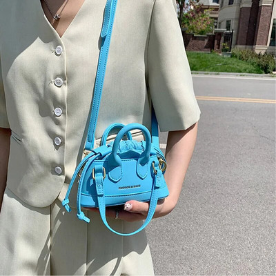 Μικρές PU δερμάτινες τσάντες χιαστί για γυναίκες Πολυτελής επώνυμη τσάντα γυναικεία μόδα Νέα τσάντα ώμου Πορτοφόλι με κέρματα Casual Travel Totes