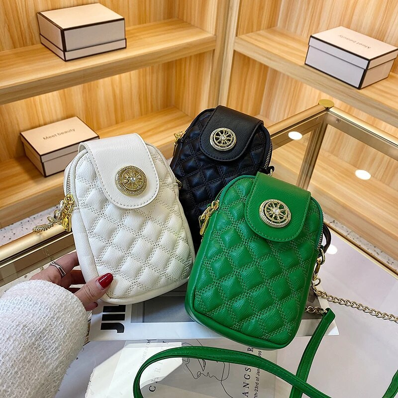 Naiste käekotid Kahekihilised disainerid pöörlevad metallist lukuga õlakotid Mood Uus luksusbrändi naiste käekott