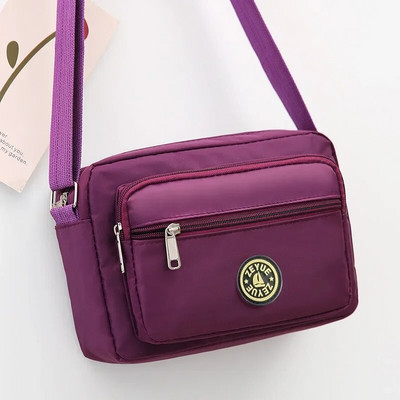 Γυναικεία τσάντα σταυρού Γυναικεία τσάντα νάιλον ύφασμα Leisure Shoulder Mommy Night Market Τσάντα Άμεση έγκριση Commuter Messenger Τσάντα