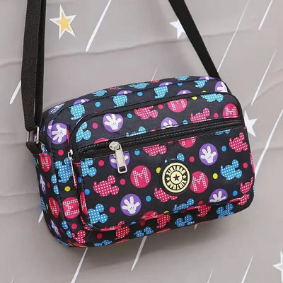 Γυναικεία τσάντα σταυρού Γυναικεία τσάντα νάιλον ύφασμα Leisure Shoulder Mommy Night Market Τσάντα Άμεση έγκριση Commuter Messenger Τσάντα