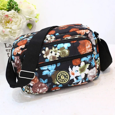 Γυναικεία τσάντα σταυρού Γυναικεία τσάντα νάιλον ύφασμα Leisure Shoulder Mommy Night Market Τσάντα Άμεση έγκριση Commuter Messenger Τσάντα