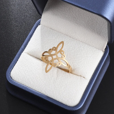 Senoviniai raganos mazgo karoliai nerūdijančio plieno stebuklingas mazgas Pagan Wicca simbolis pakabukas vyrams Moterų keltų mazgų papuošalai dovanos