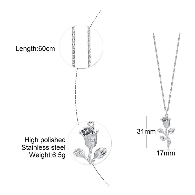 KLASSIKALINE ÜHE ROOSI RIPUTATUD KAELAKE MEESTELE, NAISTELE, VIRNASTATAVAD VÕI SOLO- JA KIHILISTE EHTE KANDMISEKS