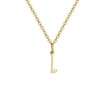 Vnox Initial κολιέ για γυναίκες κορίτσια, μενταγιόν 26 γραμμάτων AZ, κολιέ με αλυσίδα Alphabet Charm, Κομψό Κολάρο Boho