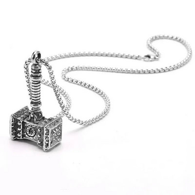 Vintage Viking Warrior Shield Ax pakabukas karoliai vyrams slavų kompaso pakabukas karoliai pankroko vakarėlio papuošalai