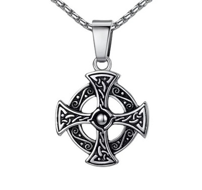Colier cu pandantiv cu nod Odin Celtics de modă de epocă Bărbați Punk zilnic Bijuterii viking clasice Odin Trinity Colier de petrecere cadou