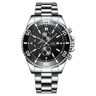 NOTIONR Luksuslik mood meeste rohelised käekellad Meeste äri veekindel kuupäev kvartskell mees vabaaja helendav kell montre homme