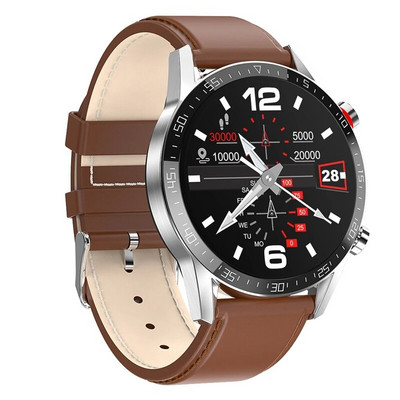 Sport Smart Watch Full Round HD ekraan 22 mm Naiste BT Call Fitness Monitor Meeste IP68 Veekindel moodne nutikell IOS Androidile