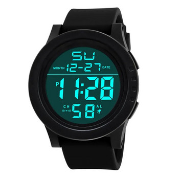 Ψηφιακό ανδρικό ρολόι υπαίθριο αθλητικό ρολόι Πολυλειτουργικό στρατιωτικό αδιάβροχο ρολόι χειρός Αυτόματο ηλεκτρονικό ρολόι για άνδρες