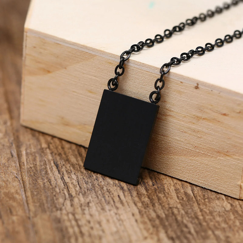 Κολιέ για άνδρες, Δημοφιλή κολιέ με ωμοπλάτη, Μίνι γούρι σταυρού, τολμηρά και σοφιστικέ ανδρικά κοσμήματα από ανοξείδωτο χάλυβα