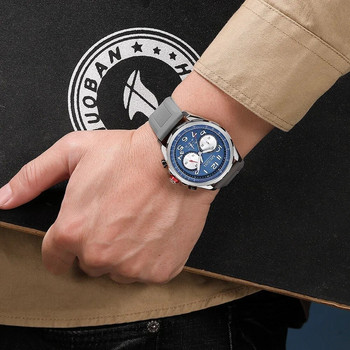 Sports Chronograph Man ρολόι πολυλειτουργικό αδιάβροχο μόδας φωτεινά ανδρικά ρολόγια Luxury date Quartz ρολόγια χειρός