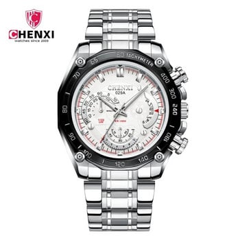 Горещи разпродажби Луксозен мъжки часовник Многофункционален оригинален водоустойчив ръчен часовник Ежедневни мъжки часовници с каишка от неръждаема стомана