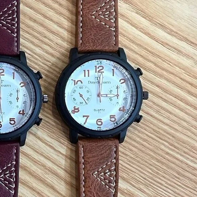 Didelio ciferblato vyriškas verslo sporto laikrodis, diržinis kvarcinis laikrodis Minimalistinis skaitmeninis trendas Vakarų Europos rankinis laikrodis Reloj Hombre