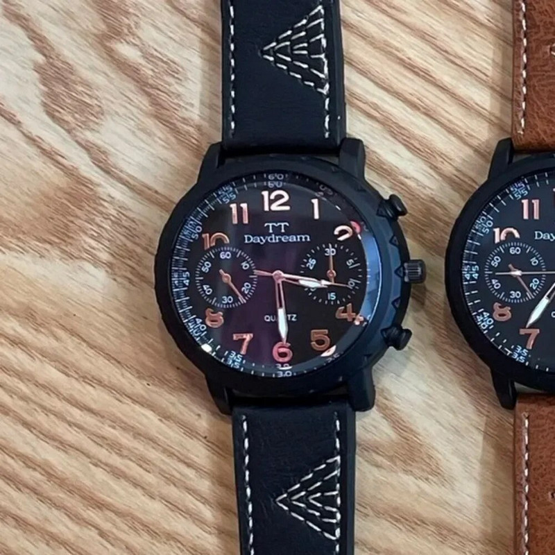 Didelio ciferblato vyriškas verslo sporto laikrodis, diržinis kvarcinis laikrodis Minimalistinis skaitmeninis trendas Vakarų Europos rankinis laikrodis Reloj Hombre