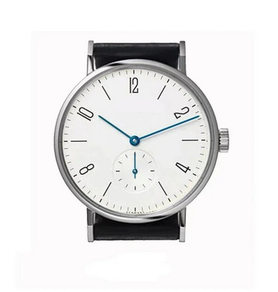 Prekės ženklo kvarcinis dviejų kaiščių pusės laikrodžio lydinio nerūdijančio plieno laikrodžiai 770 serijos vyriški prabangūs laikrodžiai, mėlyni