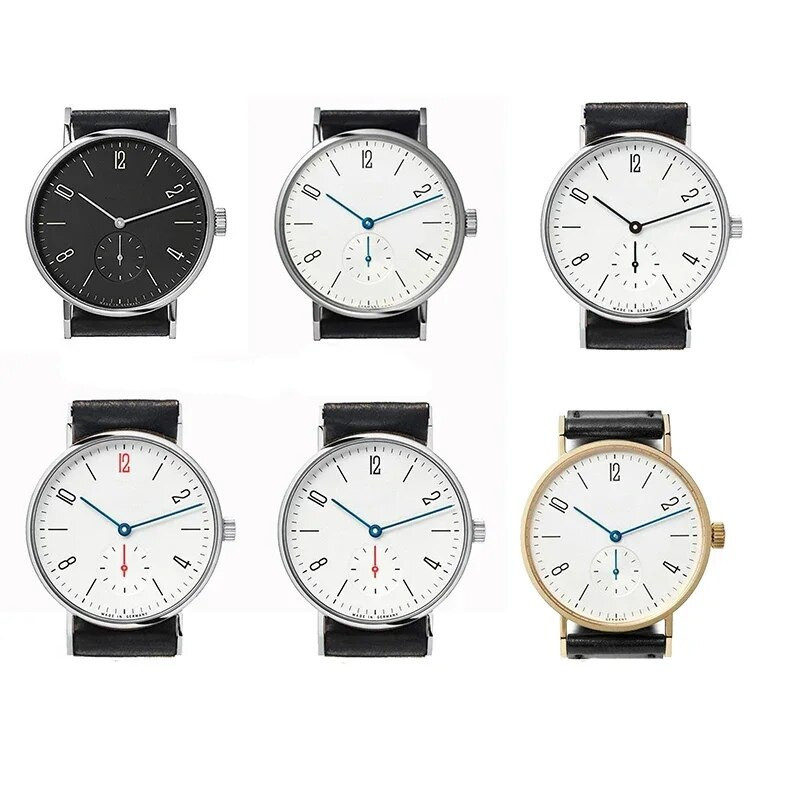 Prekės ženklo kvarcinis dviejų kaiščių pusės laikrodžio lydinio nerūdijančio plieno laikrodžiai 770 serijos vyriški prabangūs laikrodžiai, mėlyni