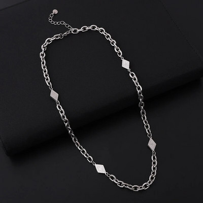 Trendikas geomeetriline meeste kaelakee roostevabast terasest Hiphop Rolo Link kaelarihma kett meestele ei pleegi kunagi veekindlad moeehted