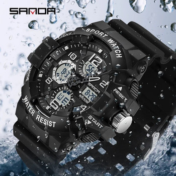 SANDA Brand G-Style Military Watch Ανδρικά Ψηφιακά Αθλητικά Ρολόγια Ανδρικά Αδιάβροχα Ηλεκτρονικά Ανδρικά Ρολόγια χειρός 2022 Relogios