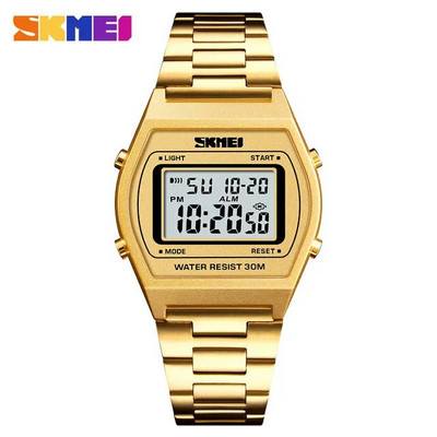 SKMEI 1328 Poslovni muški satovi Vodootporni elektronički muški sat s LED zaslonom Muški ručni sat Reloj Relogio Masculino 1647