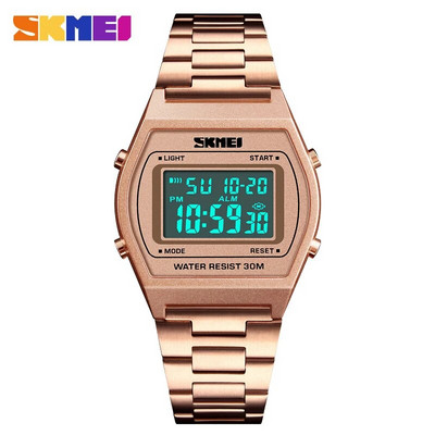 SKMEI 1328 Poslovni muški satovi Vodootporni elektronički muški sat s LED zaslonom Muški ručni sat Reloj Relogio Masculino 1647