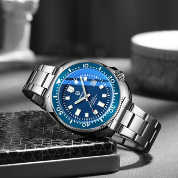Ανδρικά ρολόγια QINGXIYA Fashion Blue Quartz από ανοξείδωτο ατσάλι Αδιάβροχα, φωτεινά ανδρικά ρολόγια κορυφαίας επωνυμίας Luxury Relogio Masculino