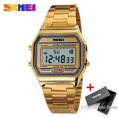 SKMEI 1123 Ceasuri de afaceri pentru bărbați Ceas de mână rezistent la apă Ceas masculin Ceas electronic de modă Ceas de mână pentru bărbați Ceas clasic pentru bărbați
