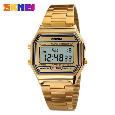 SKMEI 1123 Ceasuri de afaceri pentru bărbați Ceas de mână rezistent la apă Ceas masculin Ceas electronic de modă Ceas de mână pentru bărbați Ceas clasic pentru bărbați