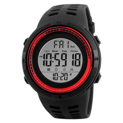 SKMEI 1251 Ceasuri multifuncționale Ceas cu alarmă Chrono 5Bar Ceas digital impermeabil reloj hombre Ceas sport în aer liber Bărbați