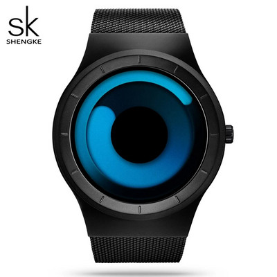 SINOBI unikalus „Vortex Concept“ laikrodis vyriškas aukštos kokybės 316 l nerūdijančio plieno modernus „Trend Sport“ juodas rankinis laikrodis reloj hombre