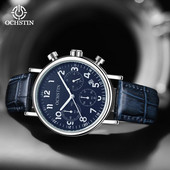 Ochstinprominente celebrity series personality απλό ρολόι πολυλειτουργικό quartz κίνηση αδιάβροχο ανδρικό ρολόι χαλαζία