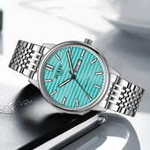 JUNYU luksuslik ärimeeste käekell Kuupäevakell kvartskäekellad vabaaja automaatne käekell veekindel käekell meeste käekellad