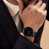 Hannah Martini käekell meestele Jaapani imporditud liikumise originaal 3ATM veekindel moodne lihtne ärikell Relogio Masculino