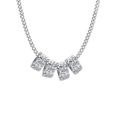 Stilingi vyriški karoliukai „Choker“ karoliai, vandeniui atsparus nerūdijančio plieno veganiškas karoliukų papuošalas su apykakle, dovana vaikinui vyrui tėčiui jam