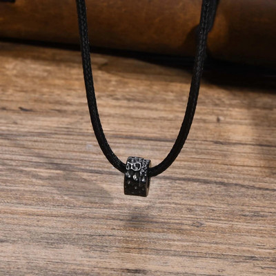 Stilingi vyriški karoliukai „Choker“ karoliai, vandeniui atsparus nerūdijančio plieno veganiškas karoliukų papuošalas su apykakle, dovana vaikinui vyrui tėčiui jam