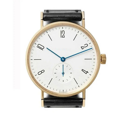 Brändi kvartsist kahe tihvtiga poolkella sulamist roostevabast terasest kellade seeria 770 meeste käekellad luksuslik hõbedane käekell