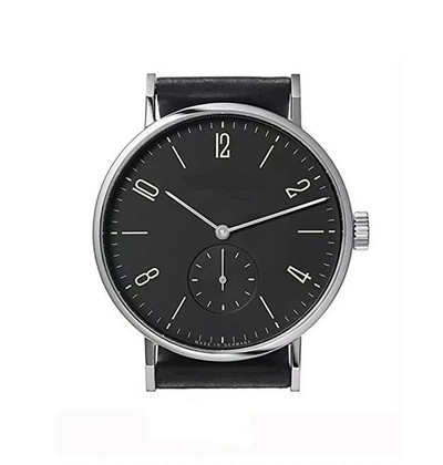 Brändi kvartsist kahe tihvtiga poolkella sulamist roostevabast terasest kellade seeria 770 meeste käekellad luksuslik hõbedane käekell