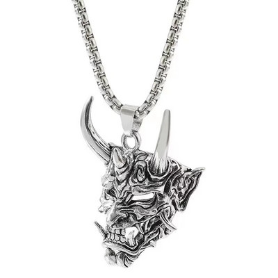 Colier din dinți de lup Accesorii de modă pentru bărbați Design avansat Sense pandantiv pentru grupuri mici INS High Street Fashion Brand Versatil