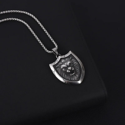 Colier din dinți de lup Accesorii de modă pentru bărbați Design avansat Sense pandantiv pentru grupuri mici INS High Street Fashion Brand Versatil