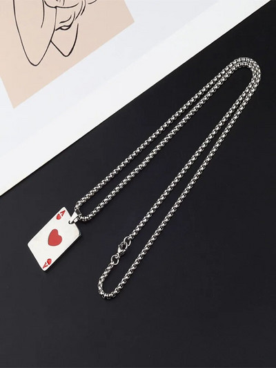 Colier din dinți de lup Accesorii de modă pentru bărbați Design avansat Sense pandantiv pentru grupuri mici INS High Street Fashion Brand Versatil