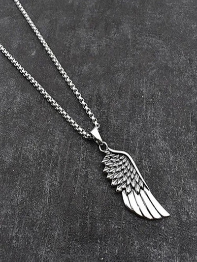 Colier din dinți de lup Accesorii de modă pentru bărbați Design avansat Sense pandantiv pentru grupuri mici INS High Street Fashion Brand Versatil