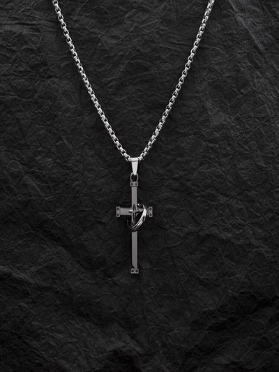 Colier din dinți de lup Accesorii de modă pentru bărbați Design avansat Sense pandantiv pentru grupuri mici INS High Street Fashion Brand Versatil