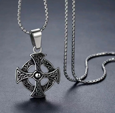 Rafinat Retro Creativ Poseidon Trident Colier pandantiv din aliaj Bărbați dominator Zilnic Petrecere Locomotivă Rock Accesorii Cadou