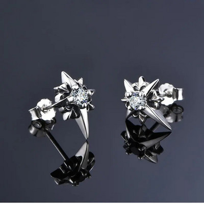 Punk Small Cross Stud σκουλαρίκια για εφήβους Ear Piercing Star σκουλαρίκια Γυναικεία Ανδρικά Pierced Ασυνήθιστα Σκουλαρίκια Party Κοσμήματα