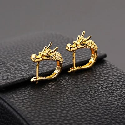Cercei vintage punk cu craniu negru pentru bărbați și femei Cercei hipoalergenici pentru motocicliști Hip Hop Rap Rock Accesorii pentru bijuterii