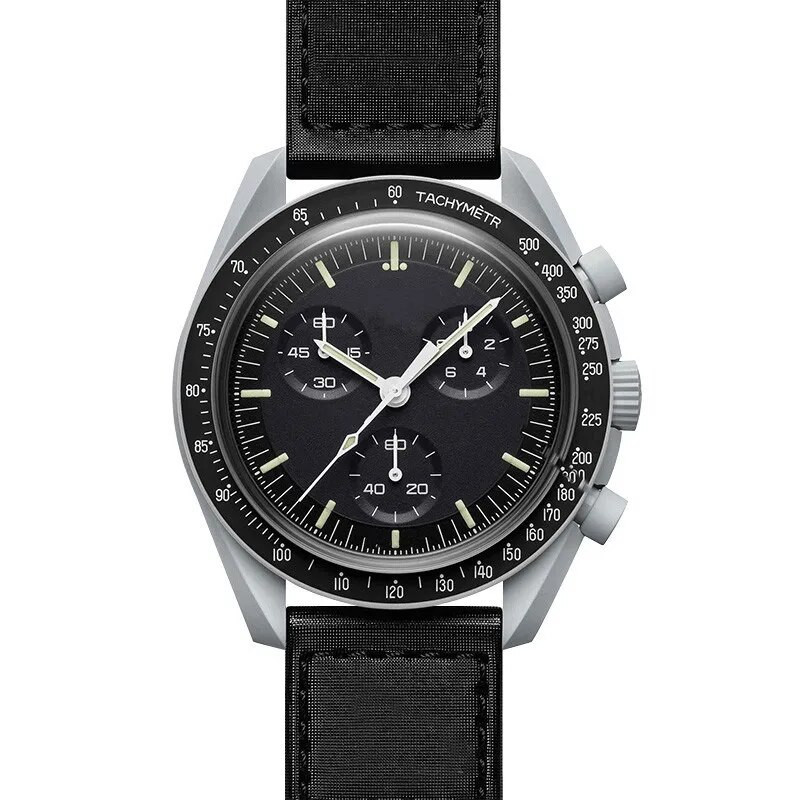 Kuum müük Brand Fashion Planets Käekell Kvarts Sport Hand Mercury Watch Luksuslik kronograaf meeste ja naiste käekellad